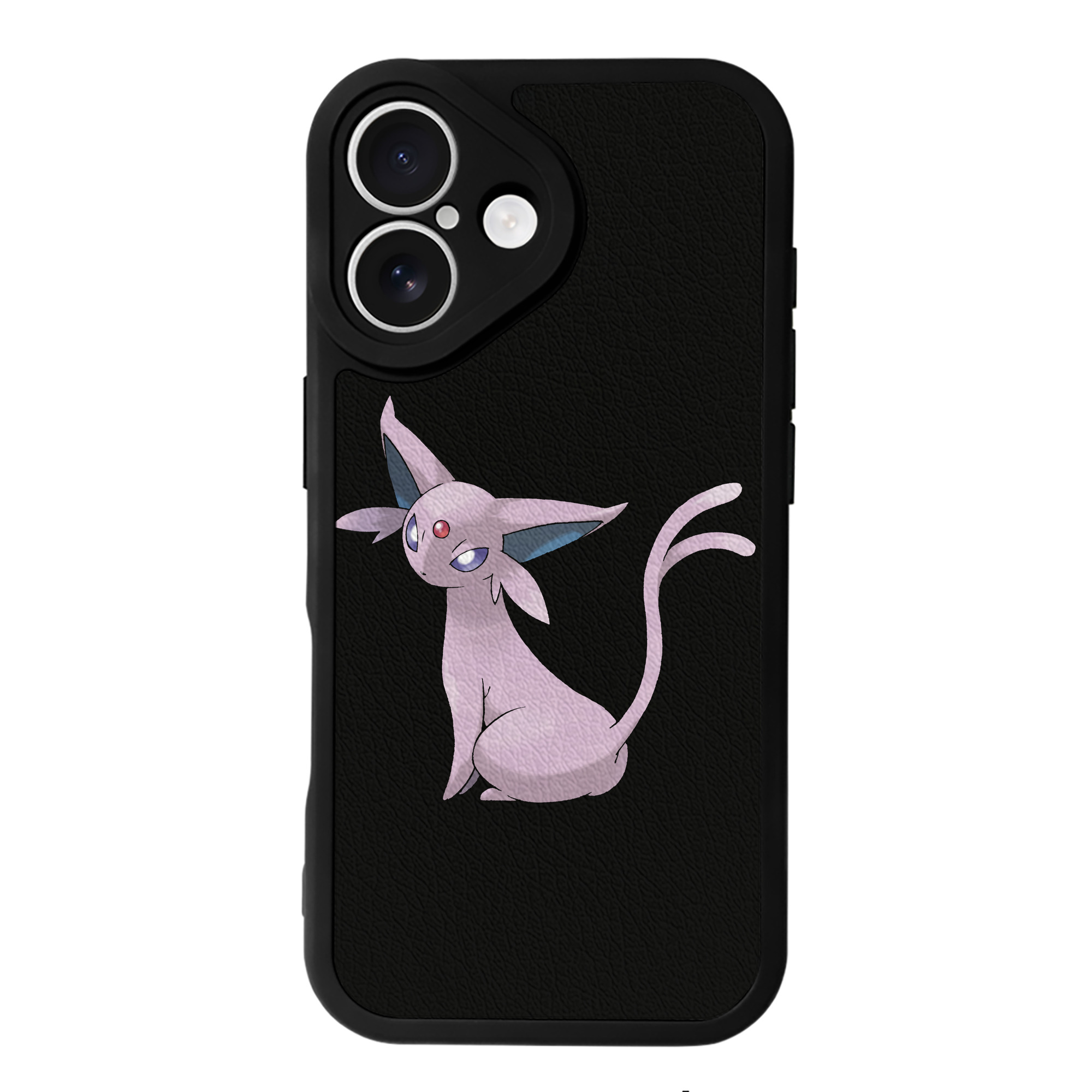 （画像用） ポケットモンスター Pokémon 【iPhone 16シリーズ対応】シリコンスマホケース（レザー調） 材質：シリコン